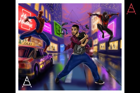 Sony Playstation Fan Art Contest Winning Illustration